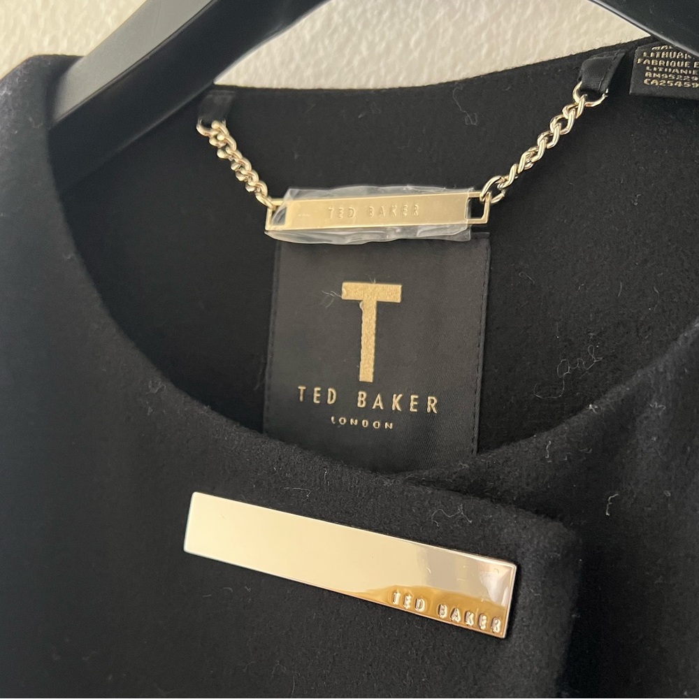 Ted Baker Black Cape - Picture 2 of 4